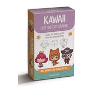 Kawaii Cute and Easy Drawing Deck : Learn to Draw More Than 50 Characters!