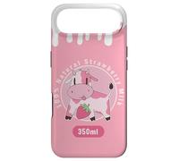 Kawaii Cute Pink Cow, Strawberry Milk Girl Case for iPhone Air