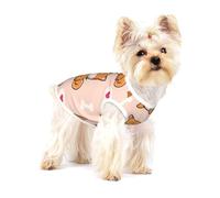Kawaii Cute Shiba Inu,Cotton Sleeveless Pet T-Shirt Soft Stretchy Puppy Breathable Vest,M