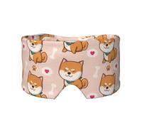 Kawaii Cute Shiba Inu, Full Eye Covers Light Blocking Eye Mask Sleep Eye and Ear Muffs