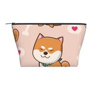 Kawaii Cute Shiba Inu, Toiletry Pouch Makeup Bag Cosmetic Bag Portable Travel Toiletry Bag