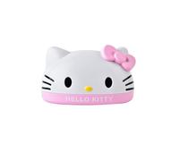 Kawaii Cute Soap Case Holder Container with Lid - Cute Soap Dish for Bathroom Accessories (White kt)