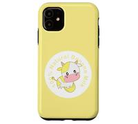 Kawaii cute Yellow cow, Kawaii Banana Milk Girl Case for iPhone 11