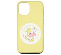 Kawaii cute Yellow cow, Kawaii Banana Milk Girl Case for iPhone 12/12 Pro