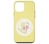 Kawaii cute Yellow cow, Kawaii Banana Milk Girl Case for iPhone 12 mini