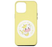 Kawaii cute Yellow cow, Kawaii Banana Milk Girl Case for iPhone 12 Pro Max