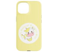 Kawaii cute Yellow cow, Kawaii Banana Milk Girl Case for iPhone 15