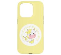 Kawaii cute Yellow cow, Kawaii Banana Milk Girl Case for iPhone 15 Pro