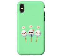 Kawaii Dango Trio Singing Rice Dumplings Karaoke Case for iPhone X/XS