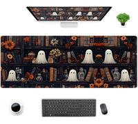 Kawaii Desk Mat Cute Gothic Desk Pad Anime Dark Academia Mouse Pad Gaming Mousepad XL Desk Matt for Desktop, Computer Laptop Keyboard and Mouse Mat for Women Office Decor Accessories 31.5x11.8 in