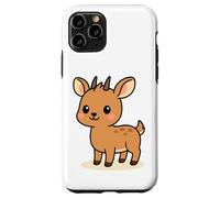 Kawaii Dik-Dik Cartoon Cute African Antelope Design Case for iPhone 11 Pro