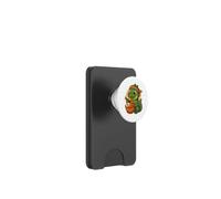 Kawaii Dinosaur Eating Ramen Graphic Japanese Dinosaur PopSockets PopWallet for MagSafe
