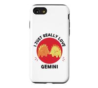 Kawaii Dinosaurs I Just Really Love Dinosaur Gemini Lover Case for iPhone SE (2020) / 7/8