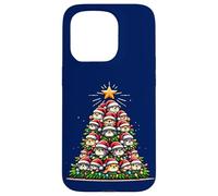 Kawaii Dog Christmas Tree Cartoon Animals Canine Case for iPhone 15 Pro