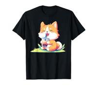 Kawaii Dog drinks Bubble Tea Dogs Manga Boba and Dogs T-Shirt