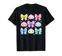 Kawaii Dumpling Coquette Bow Cute Pastel Anime Aesthetic Tee T-Shirt