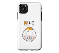Kawaii Egg Yolk Cat Cute Tamago Kake Gohan Japanese Food Case for iPhone 11 Pro Max