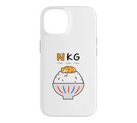 Kawaii Egg Yolk Cat Cute Tamago Kake Gohan Japanese Food Case for iPhone 14