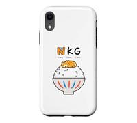 Kawaii Egg Yolk Cat Cute Tamago Kake Gohan Japanese Food Case for iPhone XR