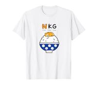 Kawaii Egg Yolk Cat Cute Tamago Kake Gohan Japanese Food T-Shirt