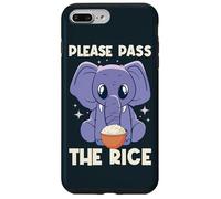 Kawaii Elephant Funny Rice Bowl Please Pass The Rice Case for iPhone 7 Plus/8 Plus