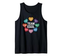 Kawaii ESOL ESL Teacher Language I Teach Multilingual Tank Top