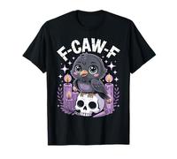 Kawaii F-CAW-F Pastel Goth Cute Creepy Crow Men Women T-Shirt