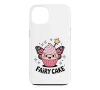 Kawaii Fairy Cupcake Butterfly Wings Wand Design Case for iPhone 13
