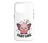 Kawaii Fairy Cupcake Butterfly Wings Wand Design Case for iPhone 16 Pro