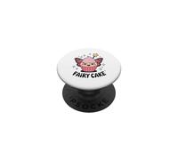 Kawaii Fairy Cupcake Butterfly Wings Wand Design PopSockets Adhesive PopGrip