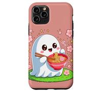 Kawaii Floral Ghost Ramen Eater Halloween Spooky Food Case for iPhone 11 Pro