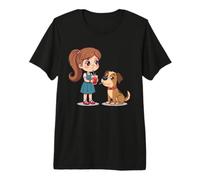 Kawaii Flower Bicycle Funny Unisex Design for Men Women tee Premium T-Shirt