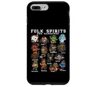 Kawaii Folklore Monsters Yokai Cryptids Mythology Creatures Case for iPhone 7 Plus/8 Plus