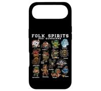 Kawaii Folklore Monsters Yokai Cryptids Mythology Creatures Case for iPhone Air