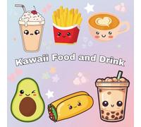 Kawaii Food Colouring Book