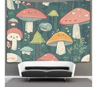 Kawaii Forest Tapestry Cartoon Style Wall Hanging for Bedroom Home Decor HD Printing Living Room, Dorm 150cmx200cm
