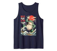 Kawaii Frog BE in AWE with My TISM Autism OT ABA Asperger Tank Top