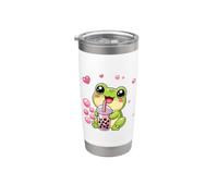 Kawaii Frog Bubble Boba Tea Stainless Steel Insulated Tumbler