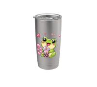 Kawaii Frog Bubble Boba Tea Stainless Steel Insulated Tumbler