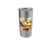 Kawaii Frog Chef Cooking Breakfast Stainless Steel Insulated Tumbler