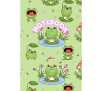 Kawaii Frog Gift Journal: Cottagecore Frog & Mushroom Lined Notebook for Nature Lovers by Juls Federich
