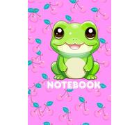 Kawaii Frog Gift Journal: Cottagecore Frog & Mushroom Lined Notebook for Nature Lovers by Juls Federich