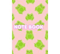 Kawaii Frog Notebook: Aesthetic Cottagecore Journal with Adorable Frog and Mushroom Design: Cute Lined Notebook for Frog Lovers, Nature Fans, and Cozy Vibes Enthusiasts