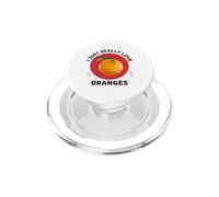 Kawaii Fruit I Just Really Love Cute Oranges Lover PopSockets PopGrip for MagSafe