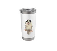 Kawaii Ghost-Bird Stainless Steel Insulated Tumbler
