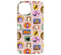 Kawaii Ghost Patchwork Pattern Cute Halloween Collage Case for iPhone 15