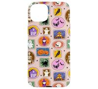Kawaii Ghost Patchwork Pattern Cute Halloween Collage Case for iPhone 15 Plus