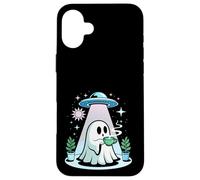 Kawaii Ghost UFO Pastel Goth Cute Tea Cup Sci Fi Case for iPhone 16 Plus