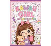 KAWAII GIRL COLOURING BOOK