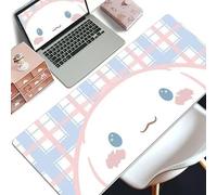 Kawaii Girly Cute Gaming Mouse Pads, Long Extended Desk Mat, Extra Large Girl Anime Mousepad Keyboard Pads for Work Game Office Home (cinnamll-2)